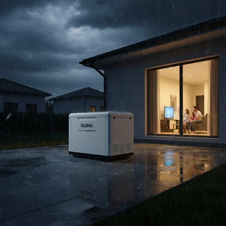 Ev Yedek Güç Dağıtıcıları için 20kw Jeneratör Konut Bekleme Jeneratörü