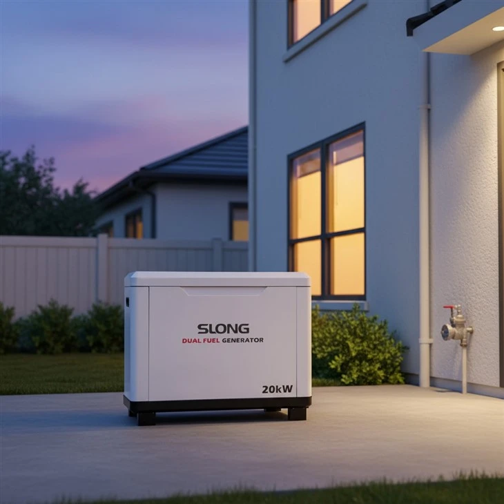 Distribütörler İçin Generac Jeneratör Alternatif 20kw Konutsal Yedek Jeneratör